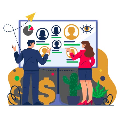 Team at a leading digital marketing agency In India
